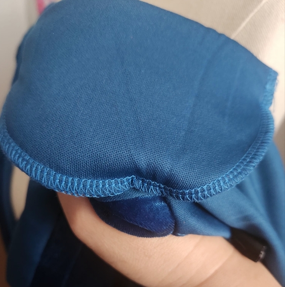 NWT -  NY&CO Blue Velvet dress (S) - Picture 11 of 11